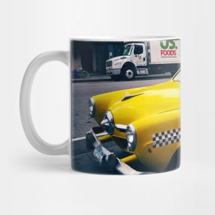 Yellow Cab, West Village, New York City Mug